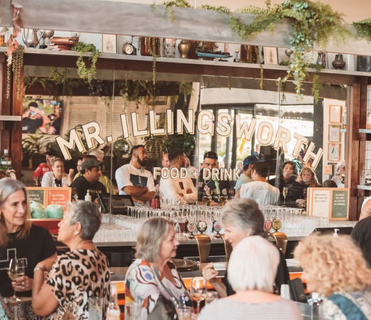 the Bar at Mr Illingsworth Restaurant in Te Atatu Peninsula, Auckland, NZ
