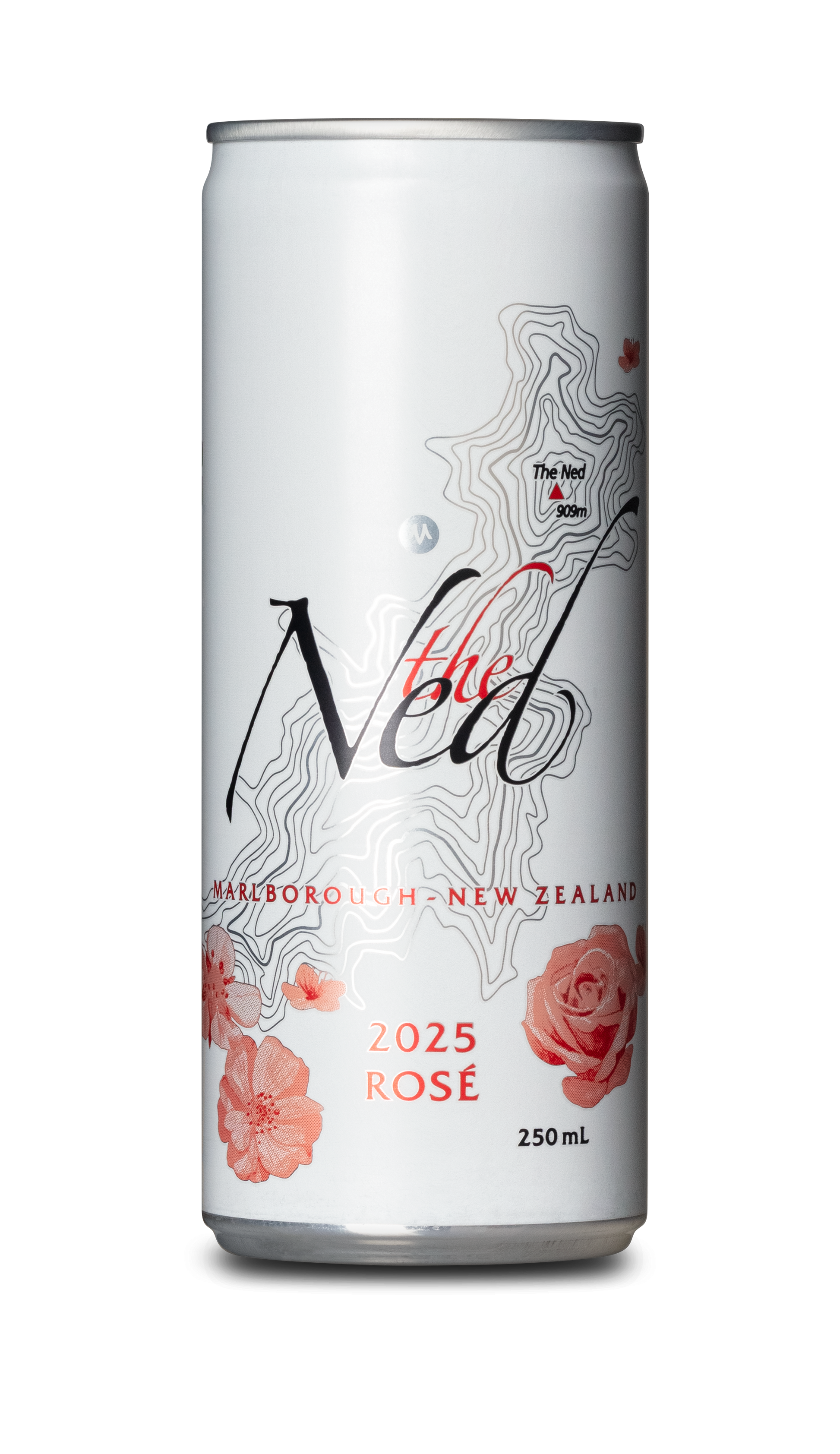 The Ned Rose Can 250ml, Rose Wine from Marisco Vineyards, Marlborough, New Zealand
