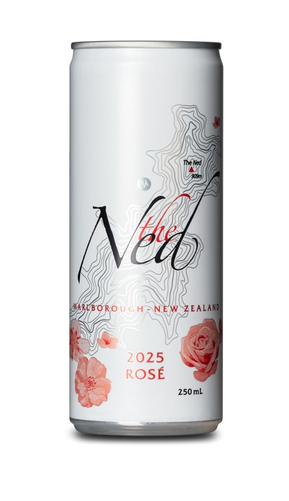The Ned Rose Can 250ml, Rose Wine from Marisco Vineyards, Marlborough, New Zealand