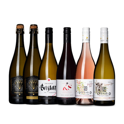 Christmas wine gift box 2025 with 6 premium Marlborough wines from Marisco Vineyards