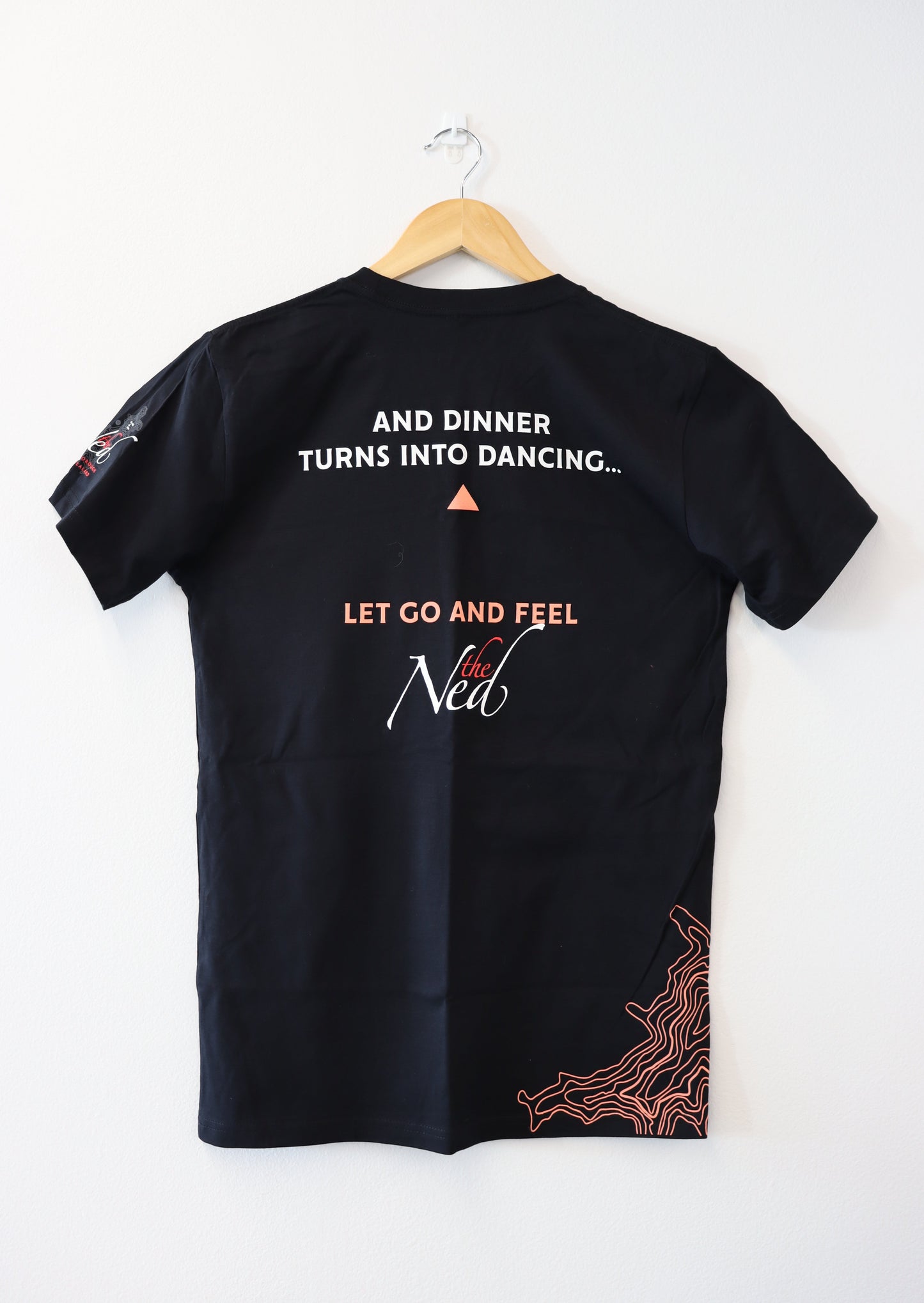 LET GO AND FEEL THE NED T-SHIRT