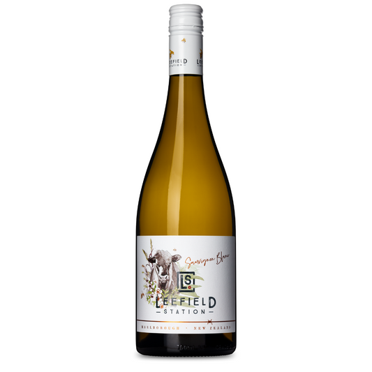 A bottle of Leefield Station Sauvignon Blanc 2025 Marisco Vineyard Marlbrough